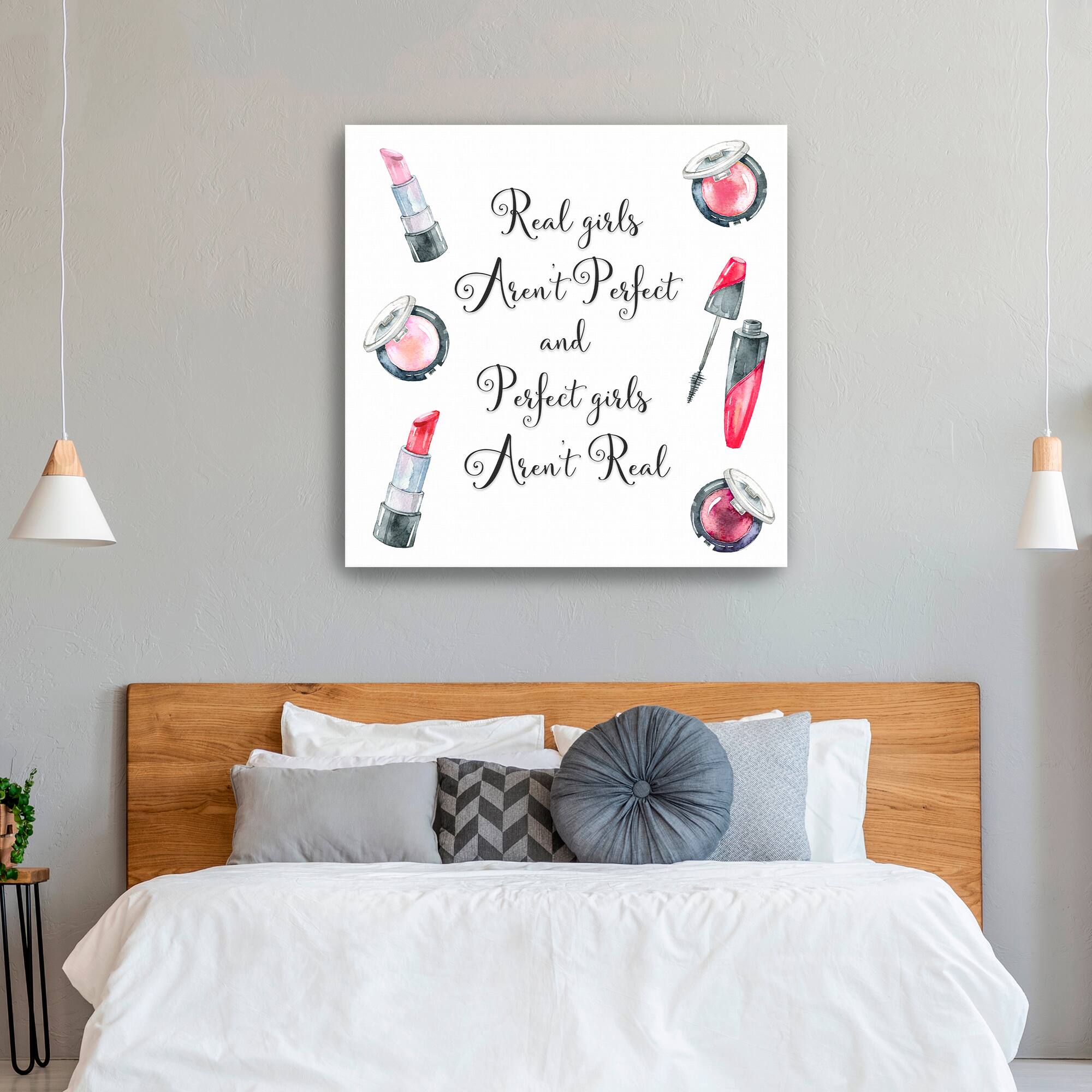 Aren't Real Canvas Giclee